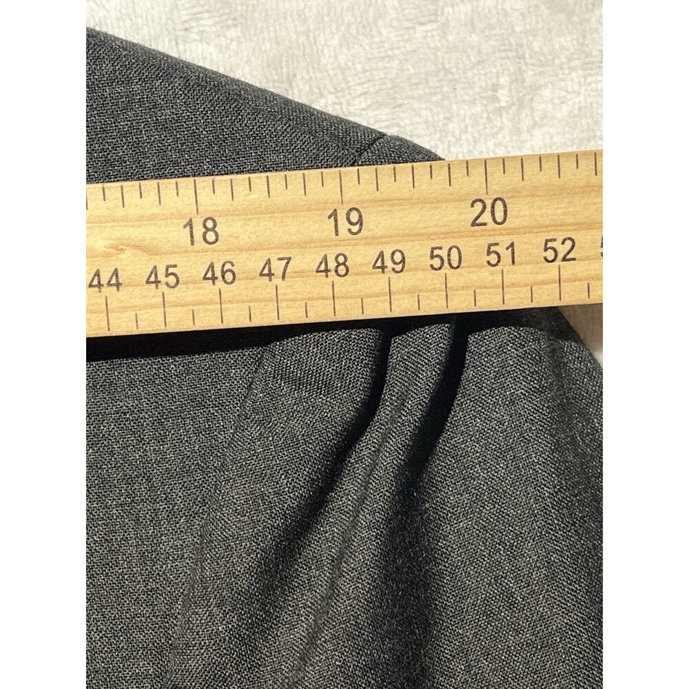 Vintage Gino Cappeli 44L 36x32 Two-Tone Charcoal Gray 2-Piece Suit - Picture 12 of 16